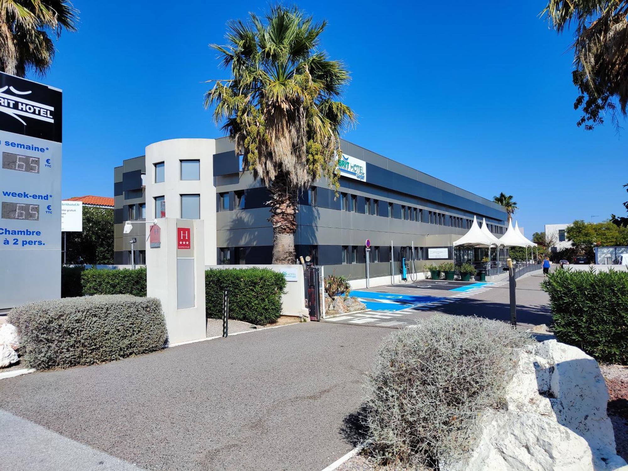 Brit Hotel Porte D'Espagne بيربينيو المظهر الخارجي الصورة